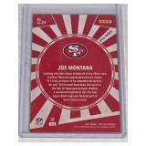 Joe Montana 2023 Panini Prestige Extra Points Green Foil SP #LL-23 and Numbered 40/99 - San Francisco 49ers Football Card