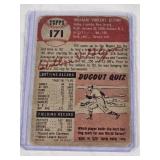 Bill Glynn 1953 Topps #171 - Cleveland Indians Vintage Baseball Card