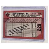 Ken Griffey Jr. Rookie 1989 Bowman #220 - Seattle Mariners Baseball Card