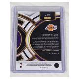 LeBron James 2023-24 Panini Select Prizm Blue Cracked Ice #135 - Los Angeles Lakers Basketball Card