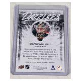 Jesper Wallstedt Rookie 2024-25 Upper Deck Dazzlers Insert #DZ-53 - Minnesota Wild Hockey Card