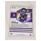 Justin Jefferson 2021 Panini Mosaic Prizm #132 - Minnesota Vikings Football Card