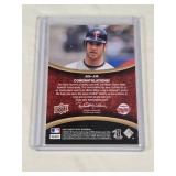 Joe Mauer 2008 Upper Deck Sweet Spot Sweet Swatch Memorabilia Game Used Relic #SS-JM - Minnesota Twins Baseball Card