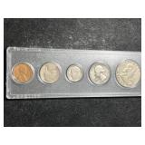 1962 US TYPE SET IN HARDCOVER CASE