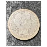 1916-D US BARBER QUARTER
