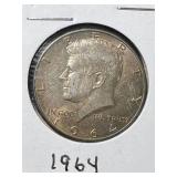 1964 US KENNEDY HALF DOLLAR