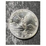 2025 MEXICAN LIBERTAD HALF TROY OZ .999 FINE SILVER