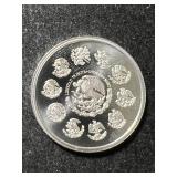 2025 MEXICAN LIBERTAD HALF TROY OZ .999 FINE SILVER
