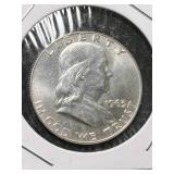 1963-D US FRANKLIN HALF DOLLAR BU