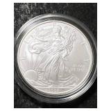 2008 AMERICAN SILVER EAGLE 1 TROY OZ .999 FINE SILVER IN AIRTITE
