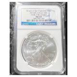 2014-S AMERICAN SILVER EAGLE NGC MS69