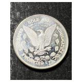 1 TROY OZ .999 FINE SILVER MORGAN DOLLAR DESIGNED ROUND