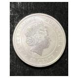 2014 AUSTRALIAN SHARK HALF TROY OZ .9999 FINE SILVER