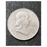 1959-D US FRANKLIN HALF DOLLAR