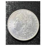 1891 US MORGAN SILVER DOLLAR
