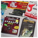 Large Lot of Big Bite, J Braid, Booyah, Yamamoto, Keitech