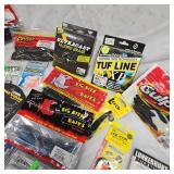 Large lot of Zoom, Spider Wire, Tufline, Booyah, Gulp