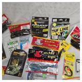 Large lot of Zoom, Spider Wire, Tufline, Booyah, Gulp