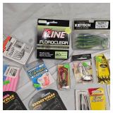 Lot of Booyah, Yamamoto, VMC, Big Bite, Gami,