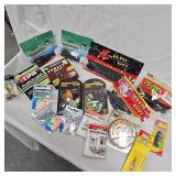 Large lot of Spider Wire, P-Line, Booyah, Zoom, Gami, Booyah, Terminator