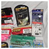 Lot of Tackle, Big Bite, Zoom, VMC, Berkley, P-Line, Booyah