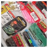 Lot of Tackle, Big Bite, Zoom, VMC, Berkley, P-Line, Booyah