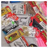 Lot of Tackle, Big Bite, Zoom, VMC, Berkley, P-Line, Booyah