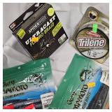 Large Lot of Yamamoto, Berkley, Spider Wire, Pumisher, Booyah, Owner