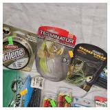 Large Lot of Yamamoto, Berkley, Spider Wire, Pumisher, Booyah, Owner