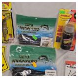 Huge Lot of Tackle  LunkerHunt, Mustad, Yamamoto, Booyah,VMC