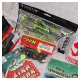 Huge Lot of Tackckle, Big Bite, McCoys, Westin, Zoom, Yamamoto, J-Braid