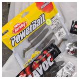 Large Lot Havoc, Powerbait, Booyah