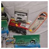 Large Lot of Tackle, P-Line, Yamamoto, Zoom, Eagle Claw, Booyah, Gulp