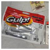 Large Lot of Tackle, P-Line, Yamamoto, Zoom, Eagle Claw, Booyah, Gulp