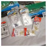 Large Lot of Tackle, P-Line, Yamamoto, Zoom, Eagle Claw, Booyah, Gulp
