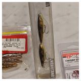 Large Lot of Tackle, P-Line, Zoom, LunkerHunt, VMC, Booyah, Yamamoto