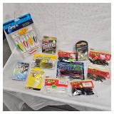 Large Lot of Tackle Berkley, Zoom, Apex, PowerBair, War Eagle