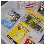 Large Lot of Tackle Berkley, Zoom, Apex, PowerBair, War Eagle