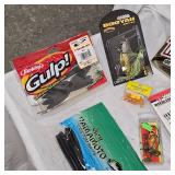 Large Lot of Gulp, Gami, VMC, Booyah, LunkerHunt, Yamamoto