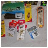 Large Lot of Tackle Spiderwire, VMC, Booyah, Freedom, Yamamoto