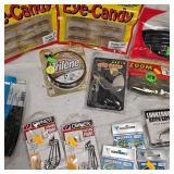 Huge Lot of Fishing Trilene, Zoom, StrikeKing, Gami, Yamamoto, Northland