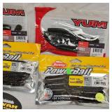 Huge Lot of PowerBait, Yum, Big Bite, Yamamoto, Dip It, Booyah