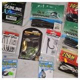 Huge Lot of Sunline, Yum, Yamamoto, Zoom, Booyah