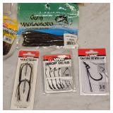 Large Lot of Booyah, Yum, Big Bite, VMC, Gami, Spiderwire