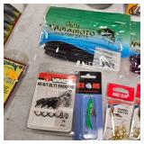 Lot of Tackle, Terminator, Zoom, StrikeKing, Sunline, VMC