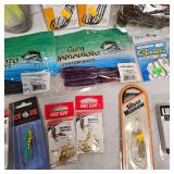 Lot of Tackle, Terminator, Zoom, StrikeKing, Sunline, VMC