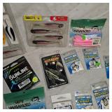 Lot of Tackle, Big Bite, Owner, Yamamoto, Sunline, Apex, Gami