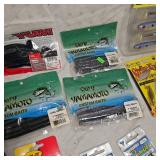 Lot of Berkley Flouro, Booyah, Yum, Yamamoto, Dip It