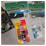 Lot of Berkley Flouro, Booyah, Yum, Yamamoto, Dip It