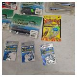 Lot of Berkley Flouro, Booyah, Yum, Yamamoto, Dip It